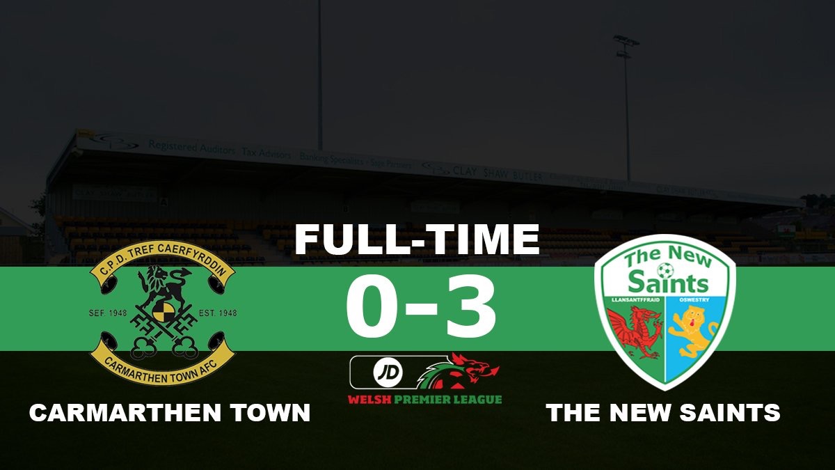Back On Track In The JD Welsh Premier League – Carmarthen Town 0-3 The New Saints FC