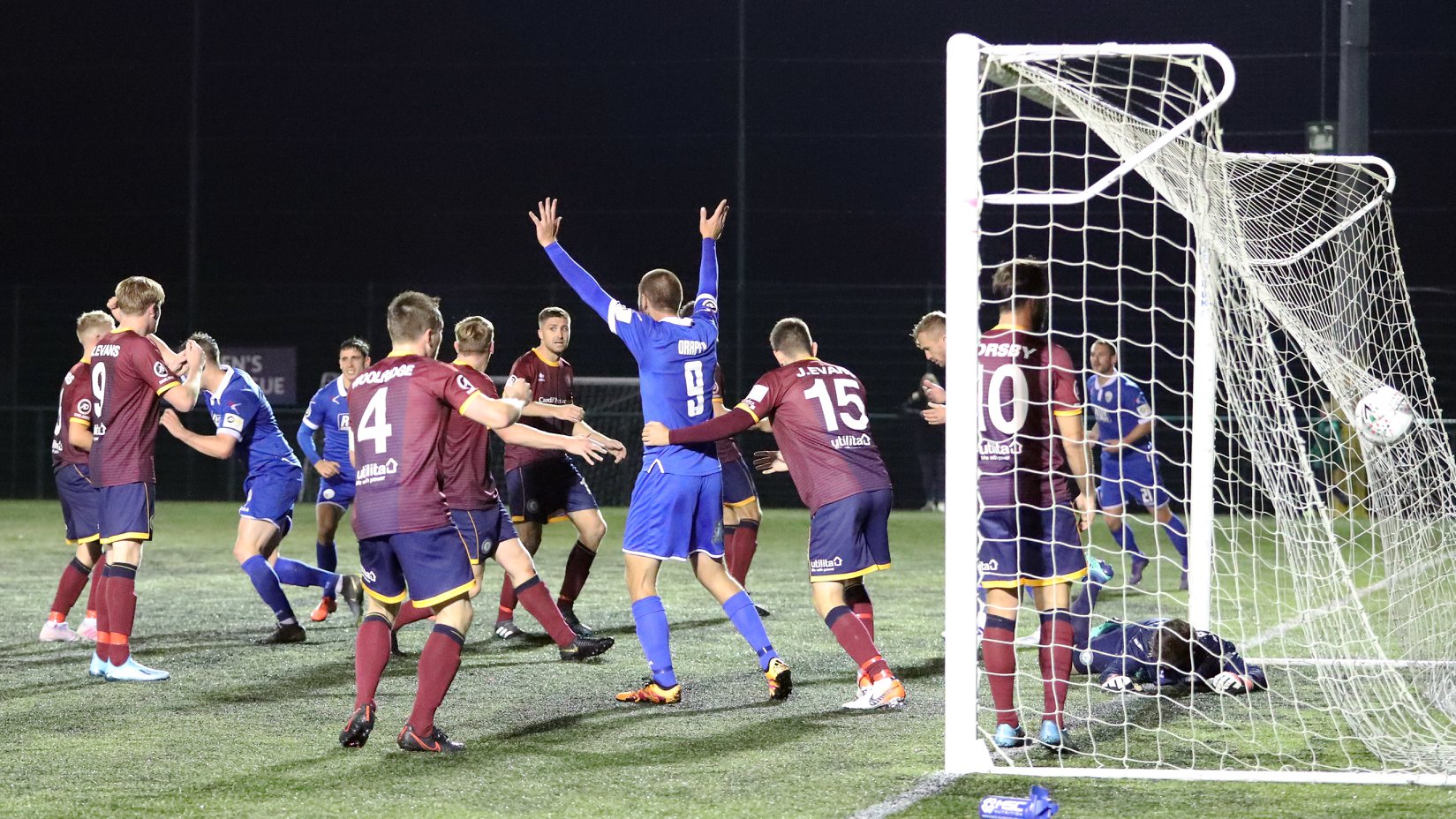 Last Gasp Davies Header Secures A Point For The Reigning Champions – Cardiff Metropolitan University 1-1 The New Saints FC
