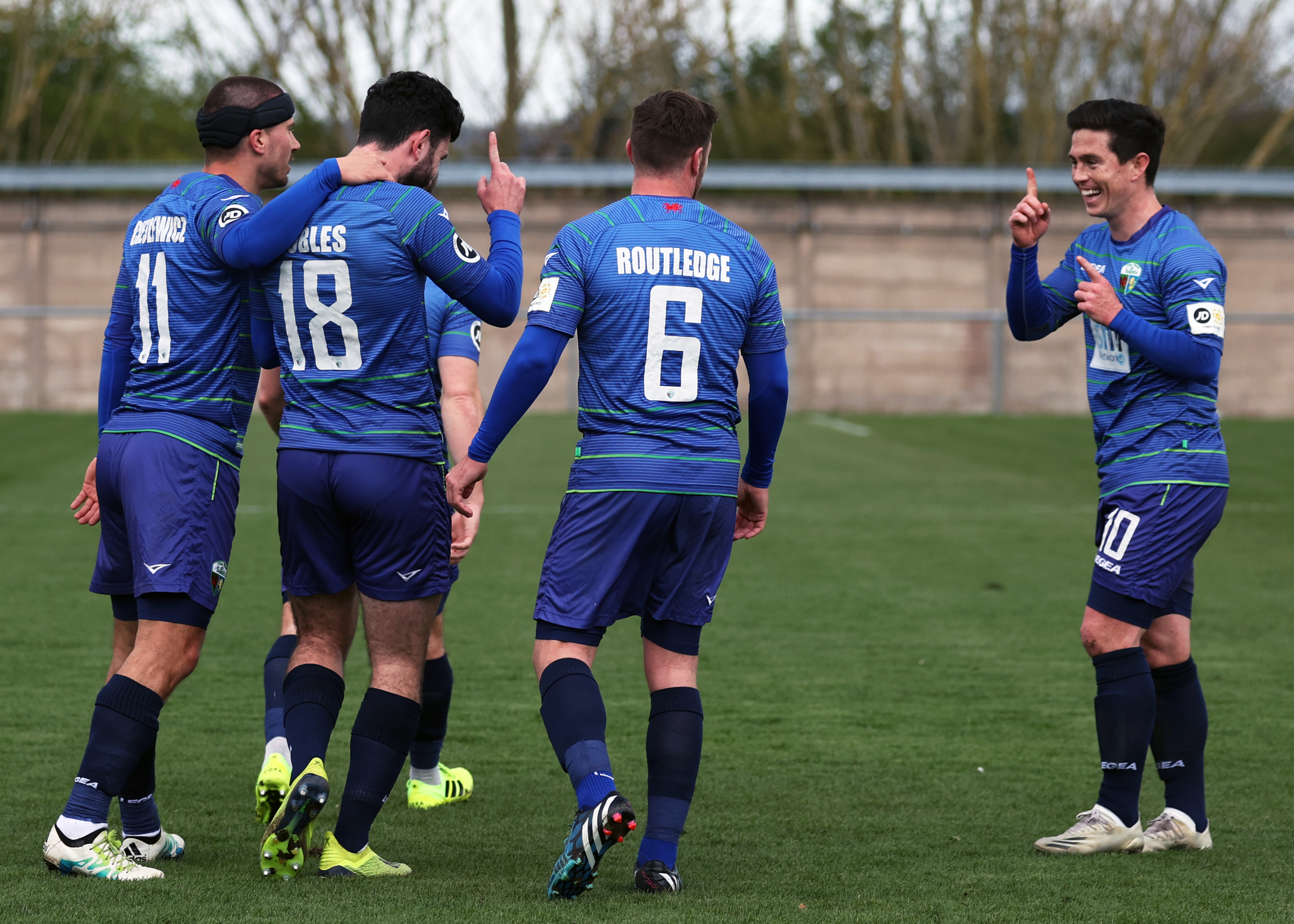 Six Of The Best, As The New Saints Put In A Convincing Display Against Flint Town United