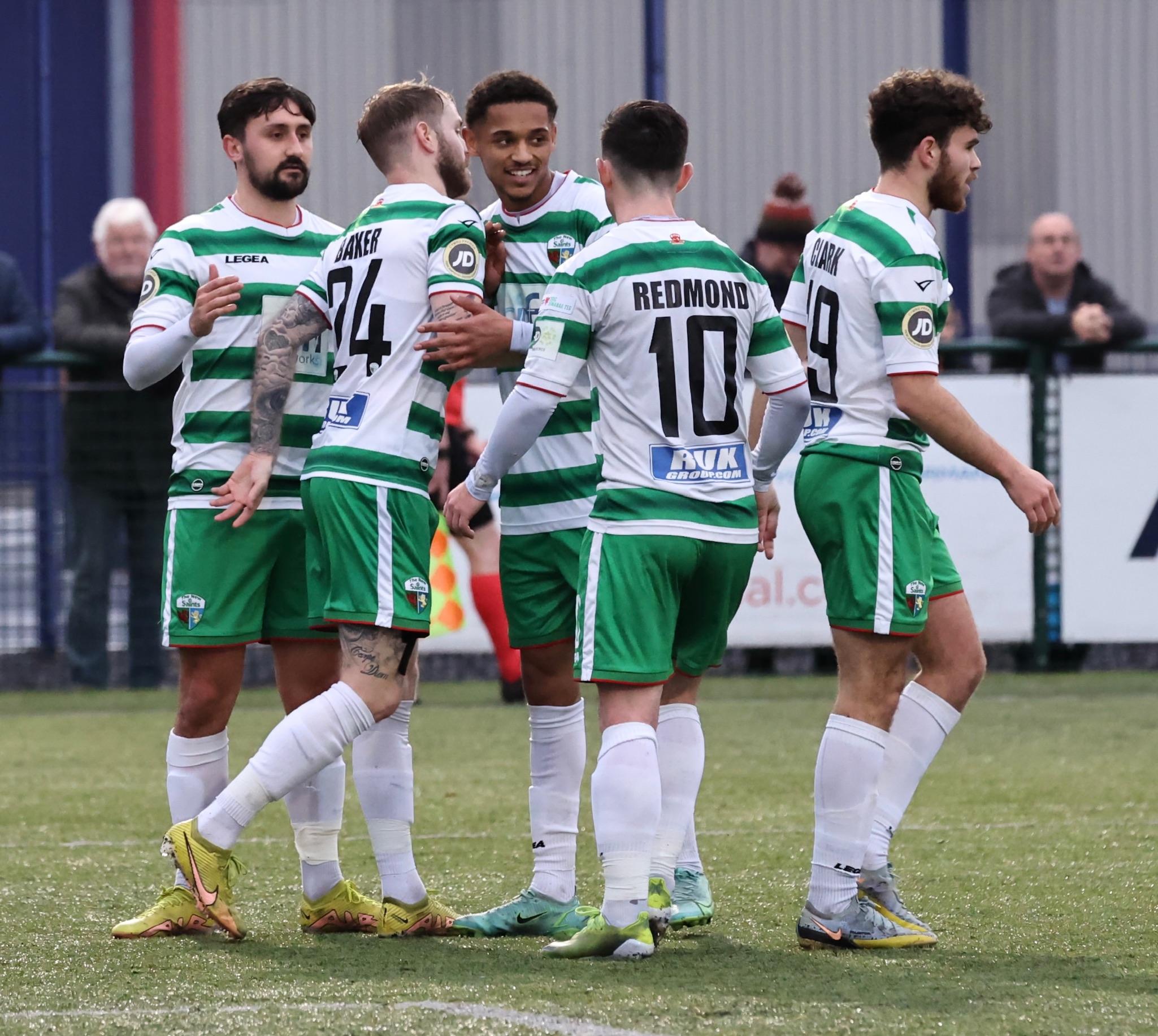 The New Saints close out 2022 with an 8-0 win against Airbus UK Broughton