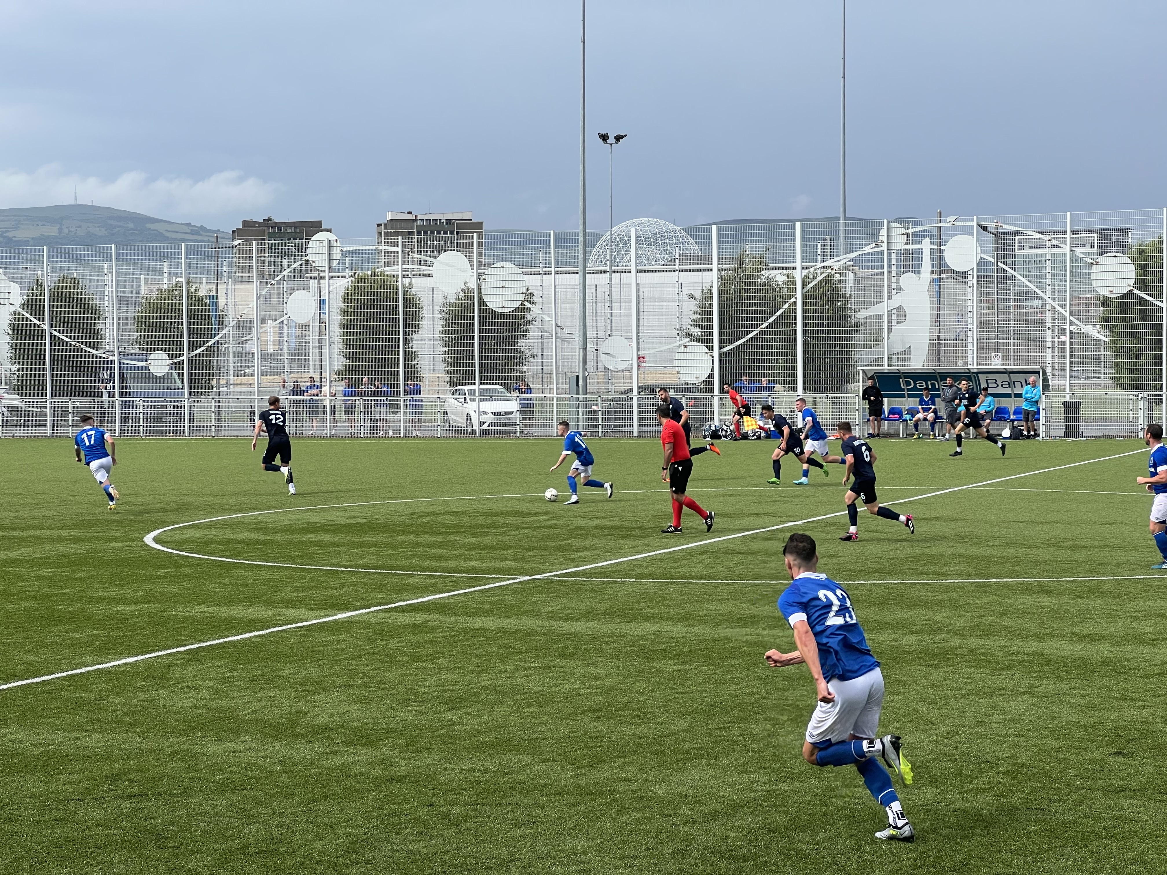 Saints face Linfield in third pre-season friendly