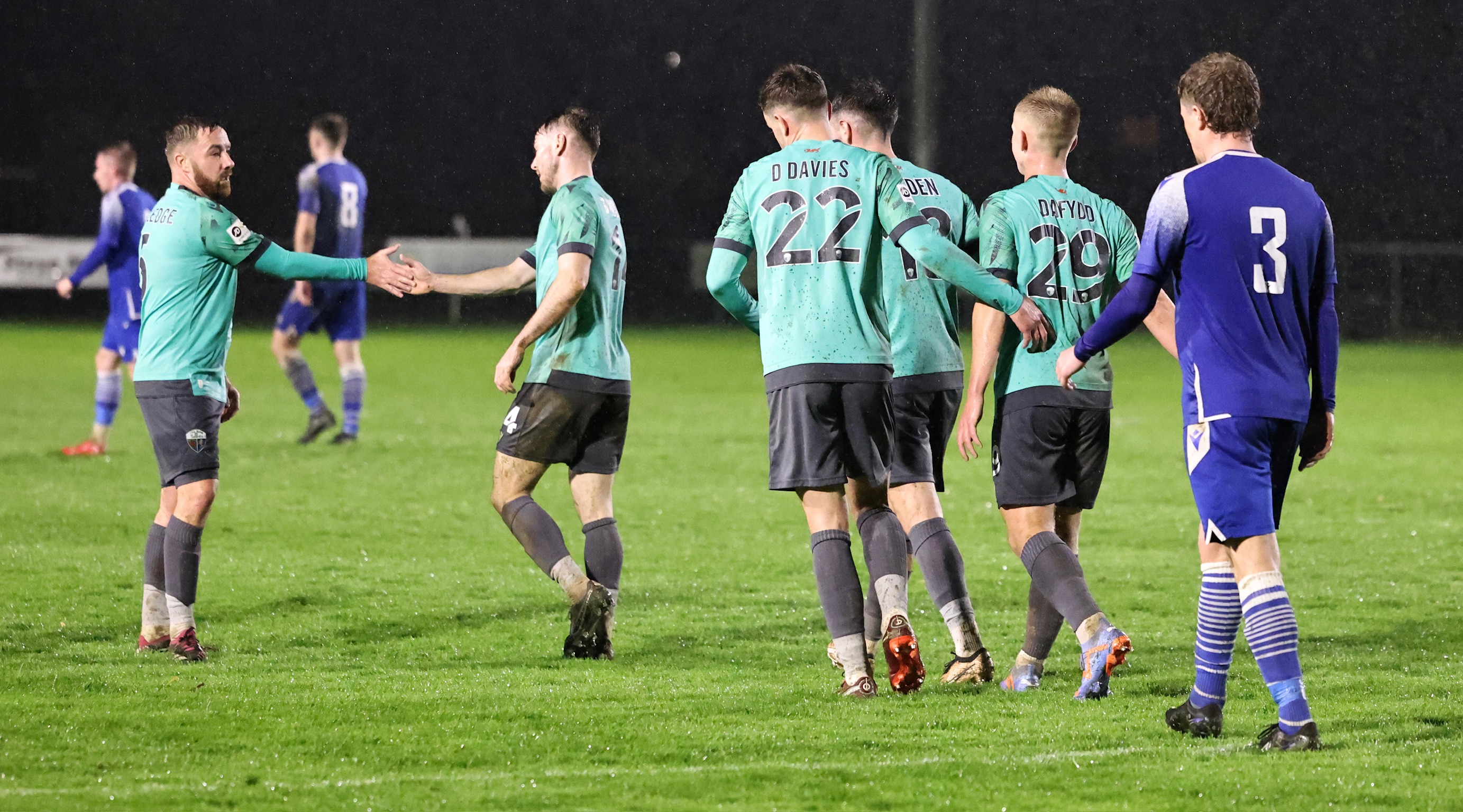 Gwion Dafydd bags a JD Welsh Cup hat-trick, as The New Saints set up Trethomas Bluebirds clash