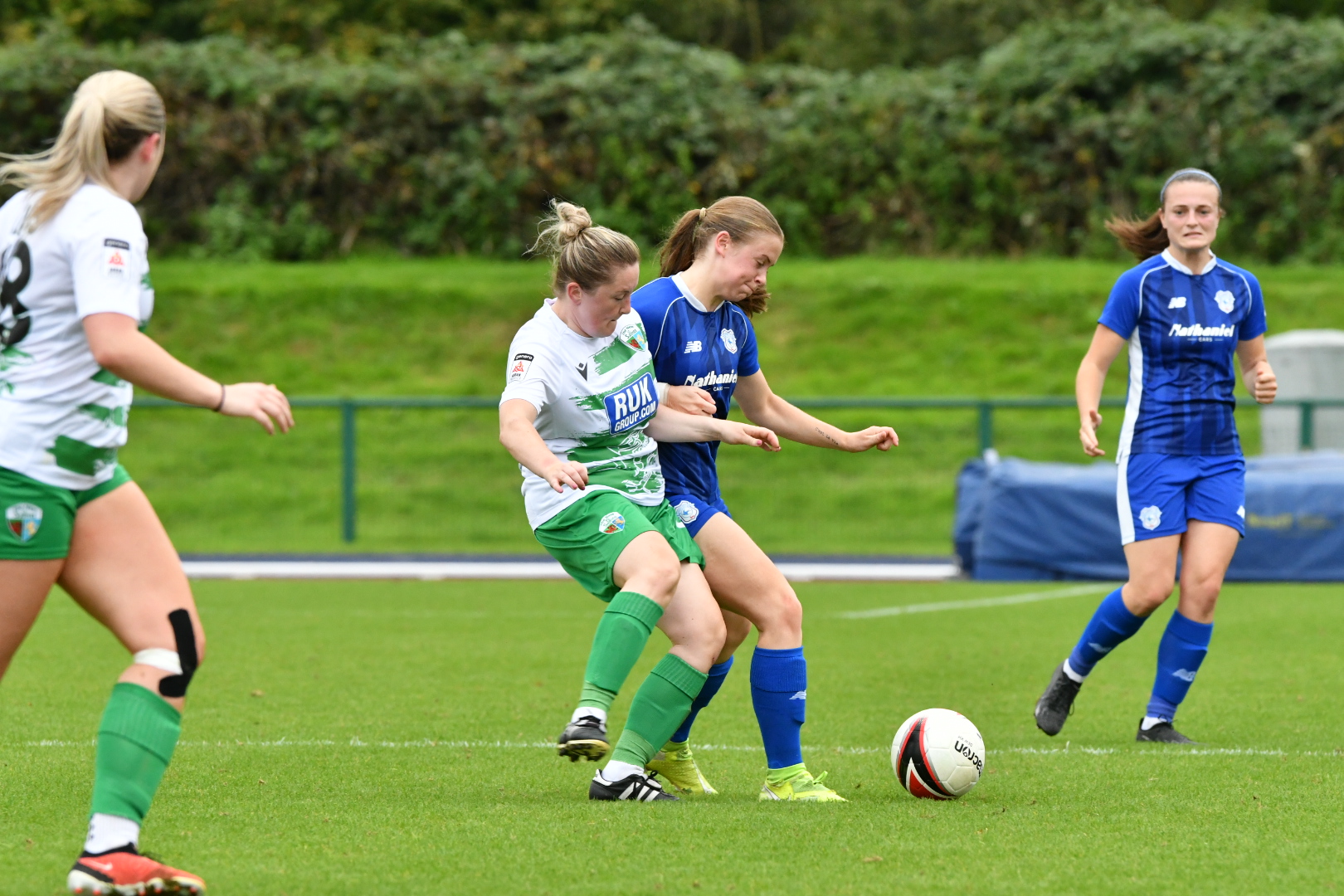 A tough day in the capital for The New Saints Women