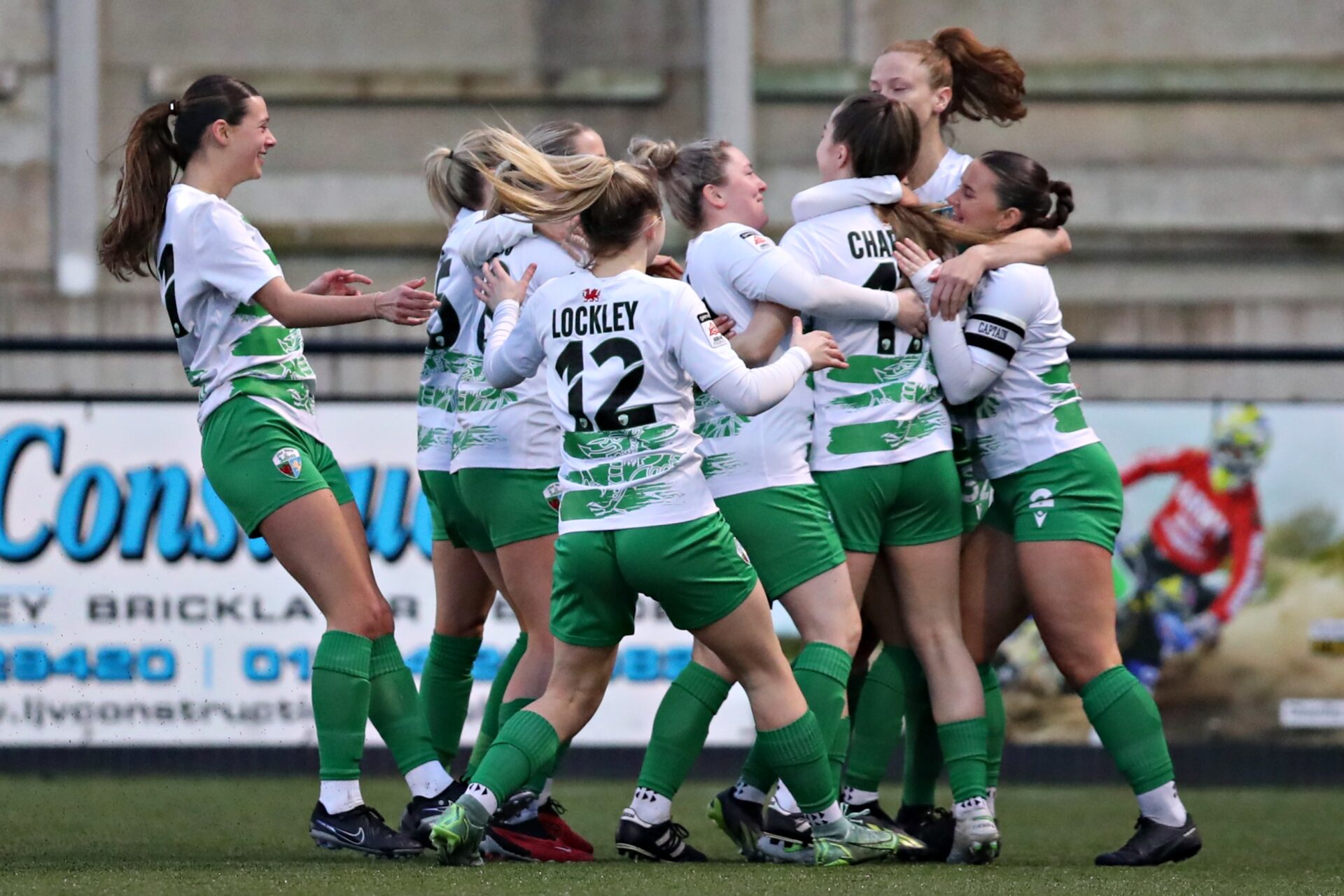 Aberystwyth Town Women vs The New Saints FC Women in round 14 of the Genero Adran Premier Phase 1 at Park Avenue, Aberystwyth (Pic by Sam Eaden/FAW)