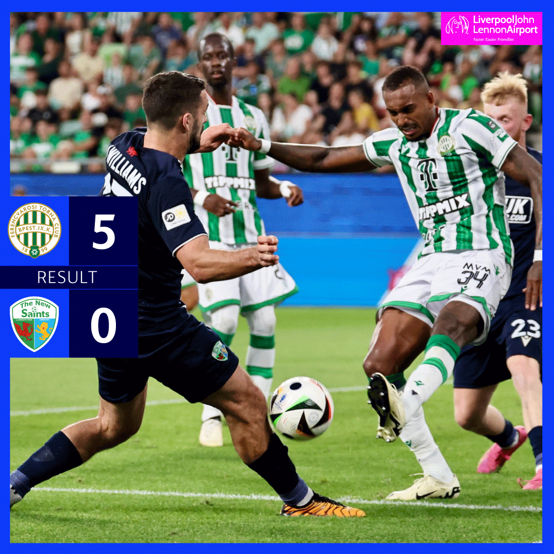 Ferencváros 5-0 The New Saints: match report