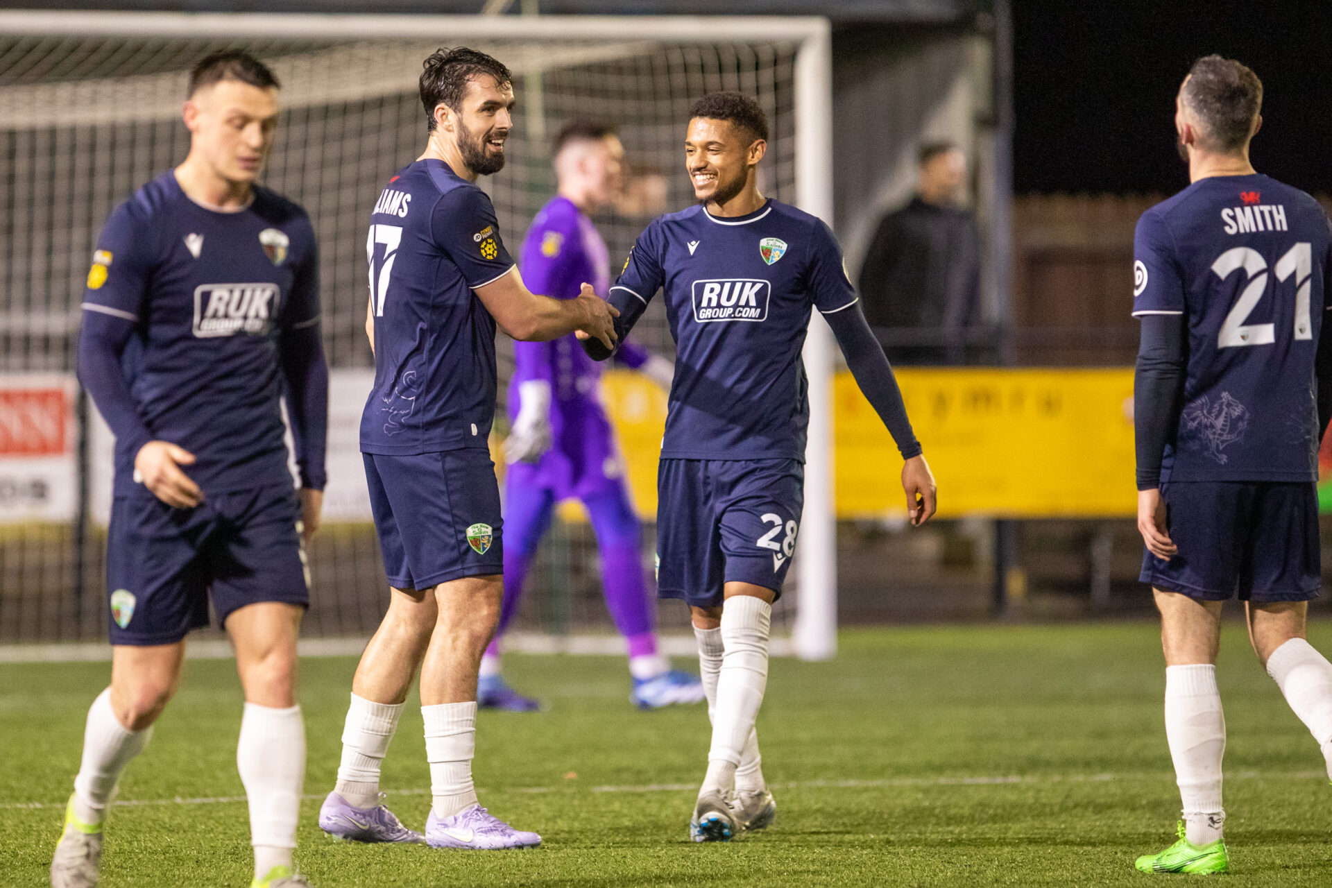 The New Saints move 12 points clear after a 2-0 victory at Maes Tegid