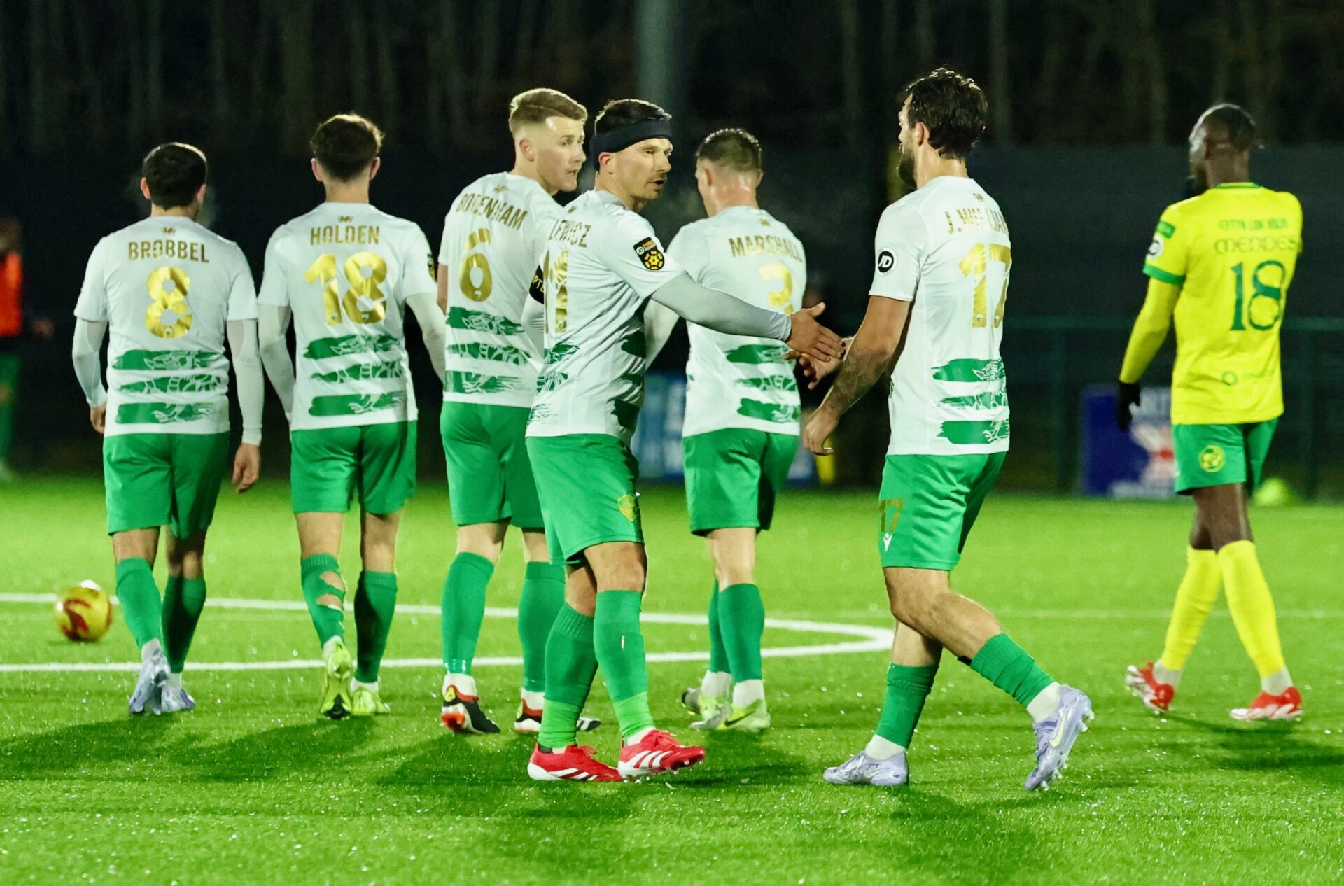 The New Saints put one hand on the JD Cymru Premier trophy after a 2-0 win over Caernarfon Town