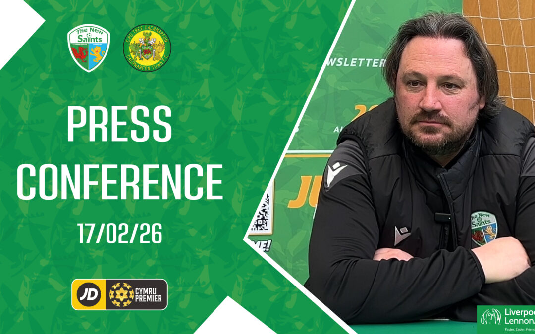 PRESS CONFERENCE | Craig Harrison | Caernarfon Town