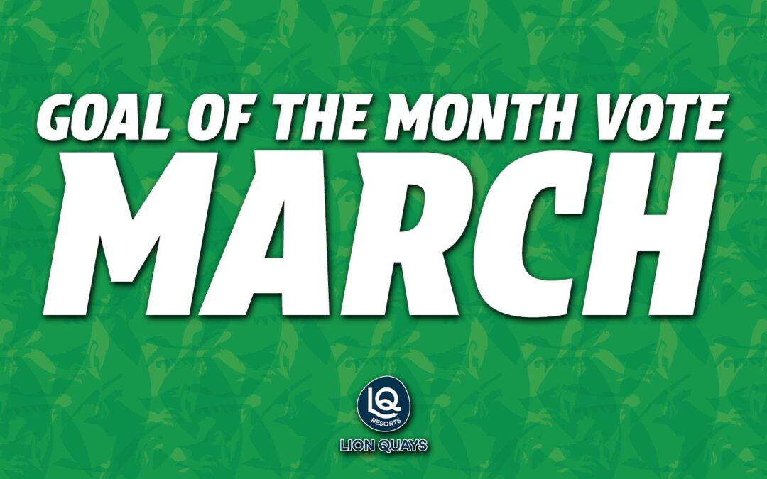 March 2026 Goal of the Month – Voting now open