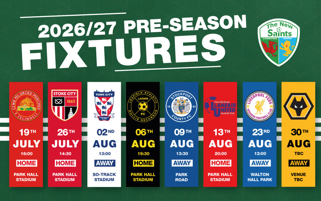 Support The New Saints Women in their pre-season campaign
