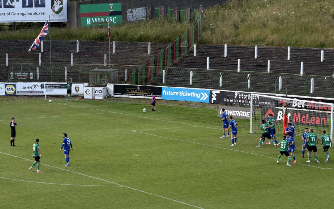 Saints share spoils with Glentoran in latest pre-season test