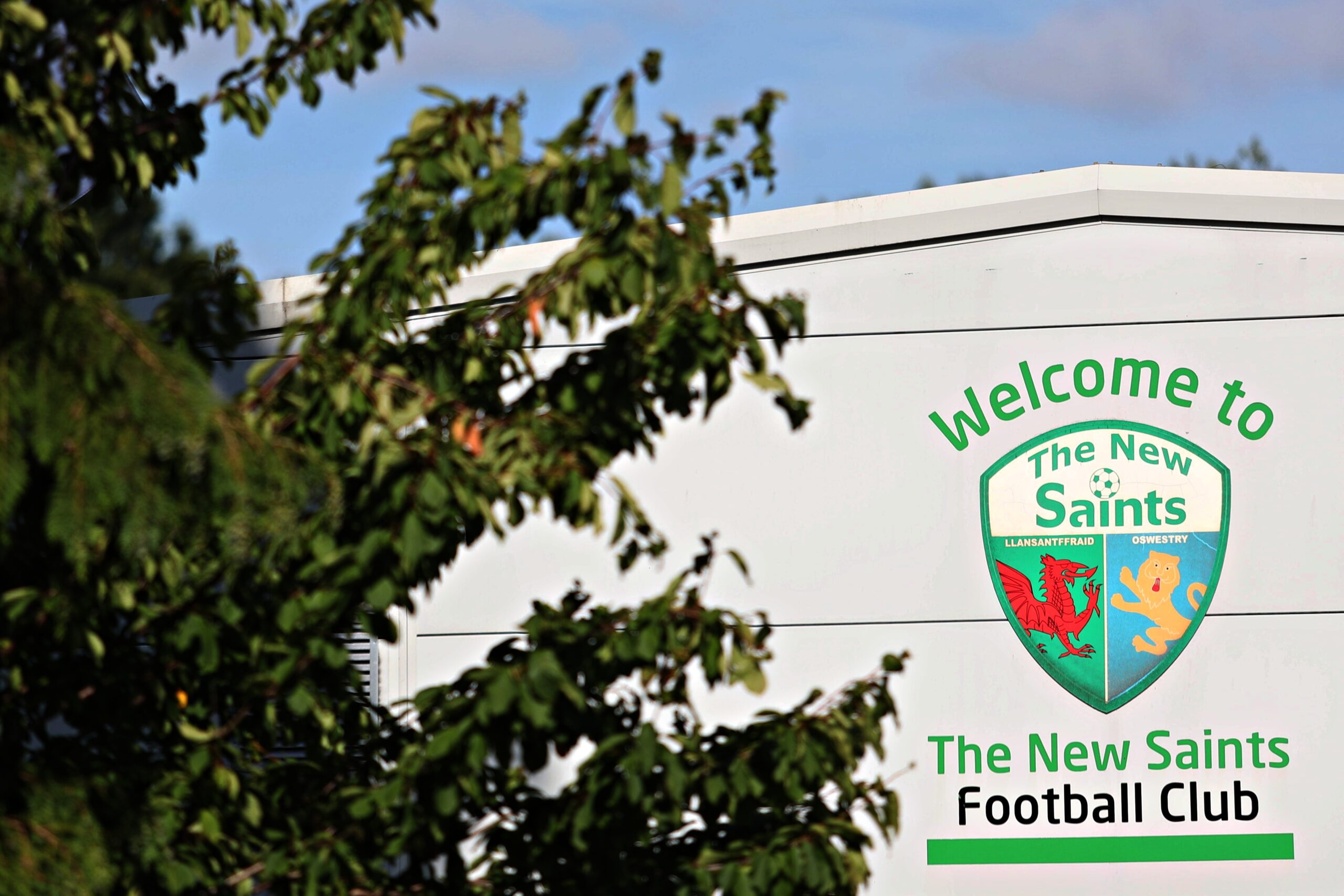 European Football, UEFA Champions League – 1st Qualifying Round between The New Saints and KF Shkëndija at the Park Hall Stadium, in Oswestry