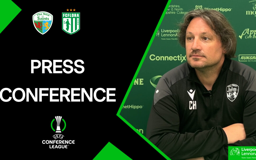 Craig Harrison Flora Tallinn pre-match press conference
